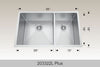 BOSCO 203322L Plus Deluxe Series Plus Sink