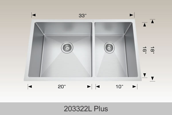 BOSCO 203322L Plus Deluxe Series Plus Sink