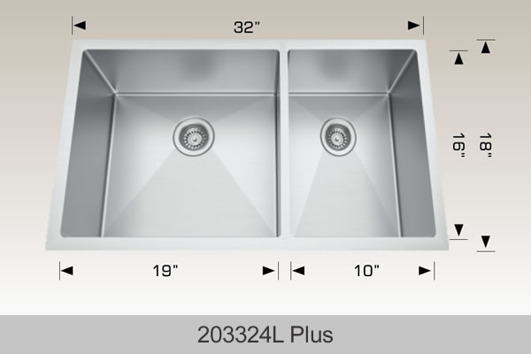 BOSCO 203324L Plus Deluxe Series Plus Sink