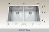 BOSCO 203327 Plus Deluxe Series Plus Sink