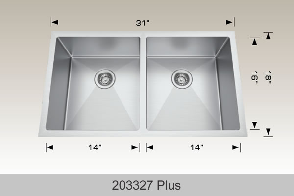 BOSCO 203327 Plus Deluxe Series Plus Sink