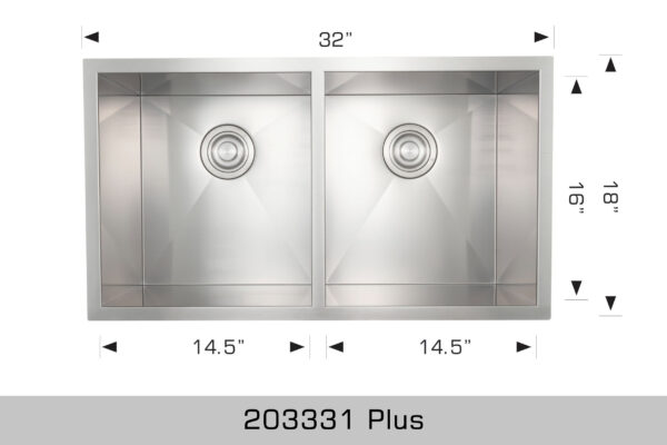 BOSCO 203331plus Elegant Series Plus Sink
