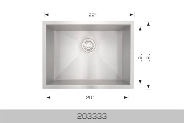 BOSCO 203333 Plus Elegant Series Sink