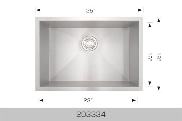 BOSCO 203334 Plus Elegant Series Sink