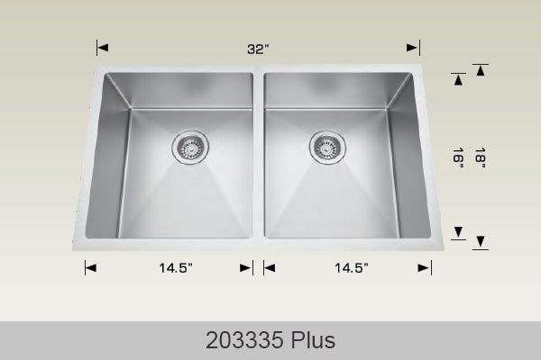 BOSCO 203335 Titanium Series Sink