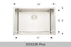 BOSCO 203336 Titanium Series Sink