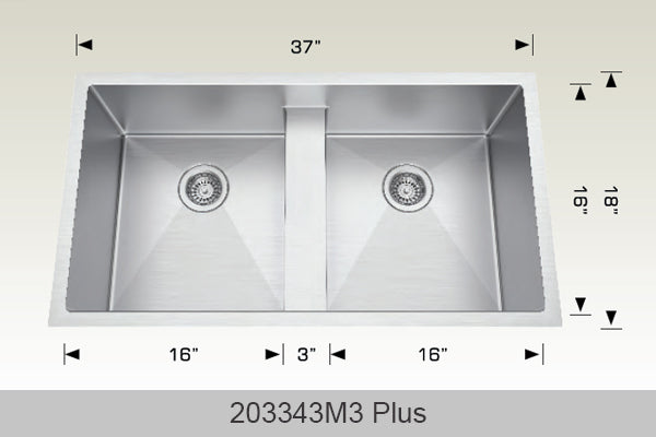 BOSCO 203343M3 Titanium Series Sink