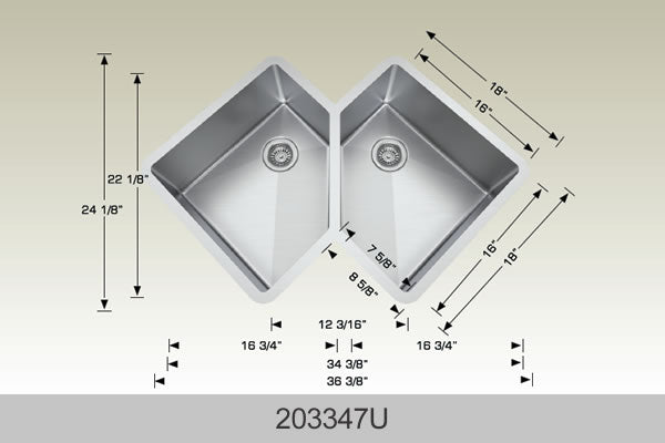 BOSCO 203347U Plus Titanium Series Plus Sink