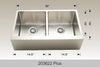 BOSCO 203622 Plus Deluxe Series Plus Sink