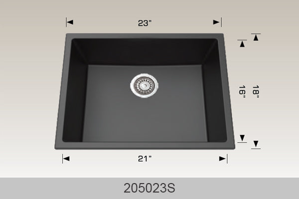 BOSCO 205023S Granite Series Sink