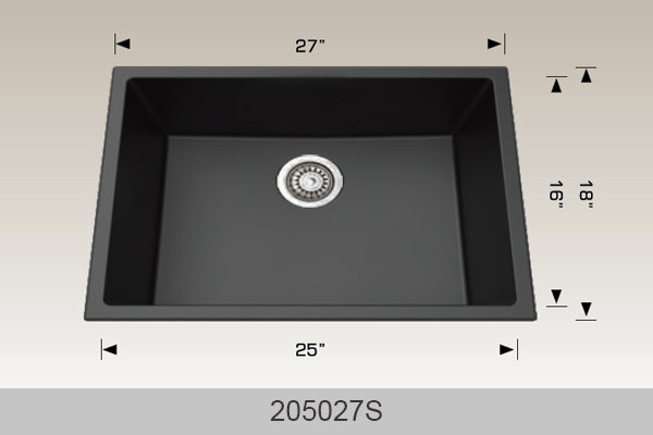 BOSCO 205027S Granite Series Sink
