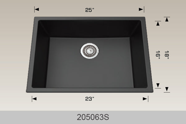 BOSCO 205063S Granite Series Sink
