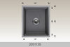 BOSCO 205113S Granite Series Sink