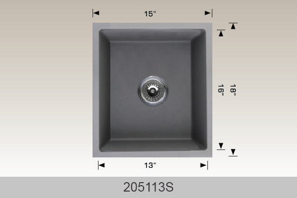 BOSCO 205113S Granite Series Sink