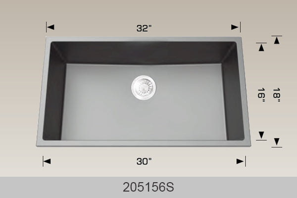 BOSCO 205156S Granite Series Sink
