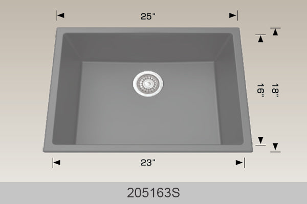 BOSCO 205163S Granite Series Sink