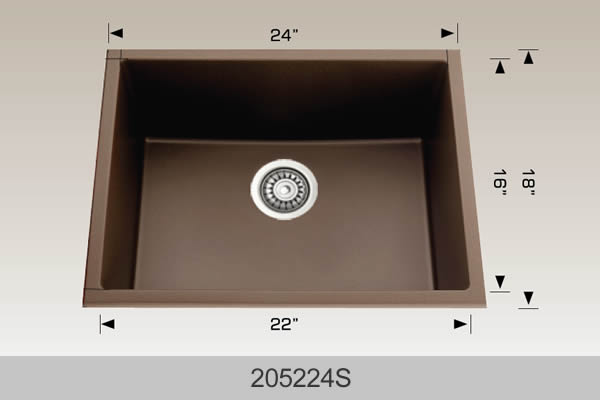 BOSCO 205224S Granite Series Sink
