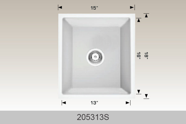 BOSCO 205313S Granite Series Sink