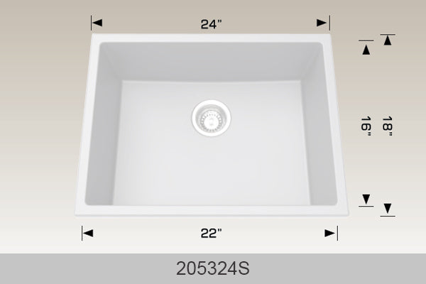 BOSCO 205324S Granite Series Sink