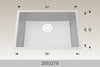 BOSCO 205327S Granite Series Sink