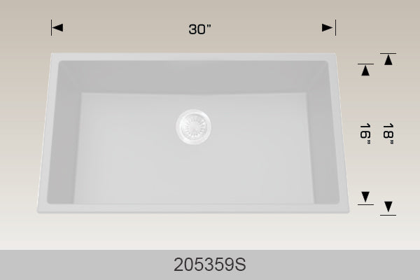BOSCO 205359S Granite Series Sink