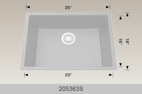 BOSCO 205363S Granite Series Sink