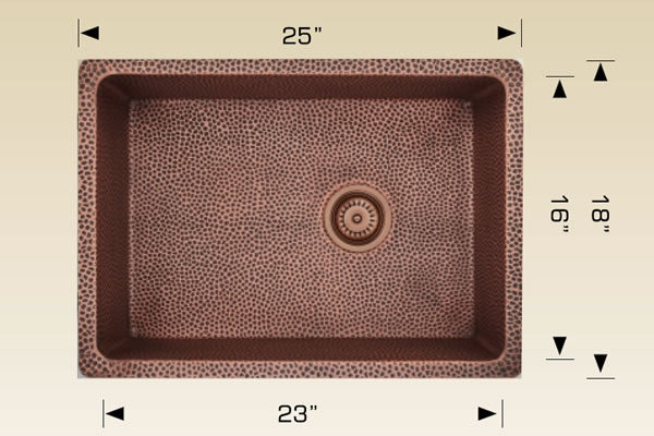 BOSCO 206025 Copper Series Sink