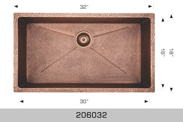 BOSCO 206032 Copper Series Sink