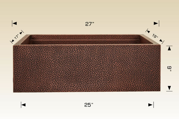 BOSCO 206627 Copper Series Sink