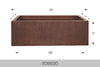 BOSCO 206630 Copper Series Sink