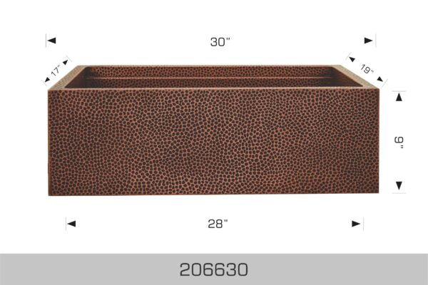 BOSCO 206630 Copper Series Sink