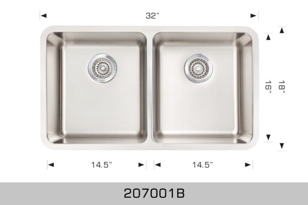 BOSCO 207001B Standard Series Sink