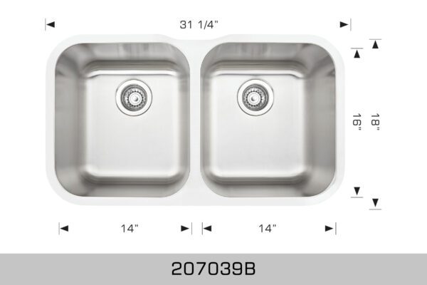 BOSCO 207039B Standard Series Sink
