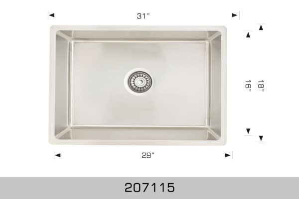 BOSCO 207115 Standard Series Sink