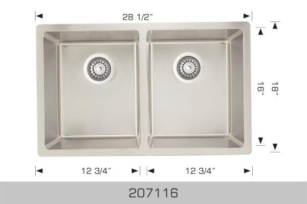 BOSCO 207116 Standard Series Sink