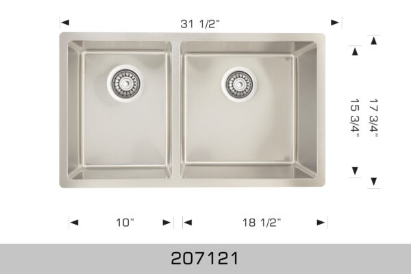 BOSCO 207121 Standard Series Sink