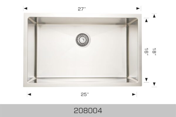 BOSCO 208004 Standard Series Sink