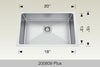 BOSCO 208009 Titanium Series Sink