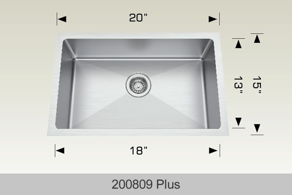 BOSCO 208009 Titanium Series Sink