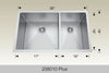 BOSCO 208010 Plus Standard Plus Series Sink