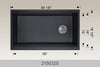 BOSCO 215032S Granite Series Sink