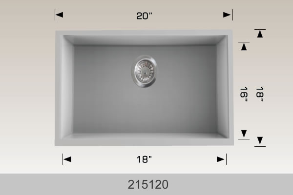 BOSCO 215120 Granite Series Sink