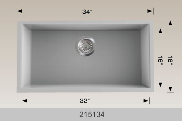 BOSCO 215134 Granite Series Sink