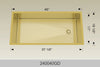 BOSCO 240040GD Textured Titanium Series Sink