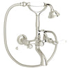 ROHL Exposed Wall Mount Tub Filler With Handshower