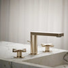 Composed® Widespread bathroom sink faucet with Cross handles, 1.2 gpm