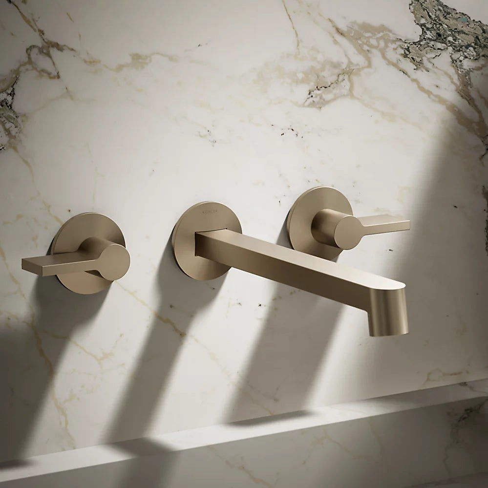 Components® Wall-mount bathroom sink faucet spout with Row design, 1.2 gpm