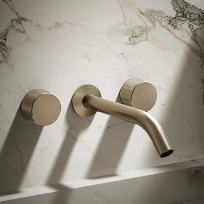 Components® Wall-mount bathroom sink faucet Oyl handle trim