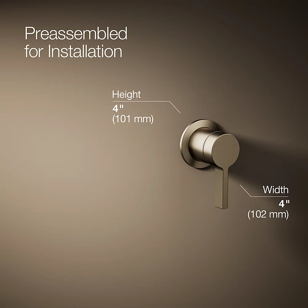 Kohler Components® Wall-mount bathroom sink faucet handle only
