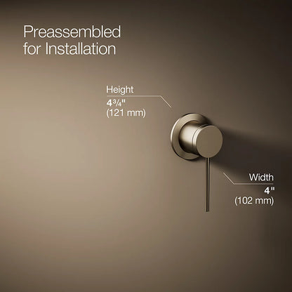 Components® Wall-mount bathroom sink faucet handle